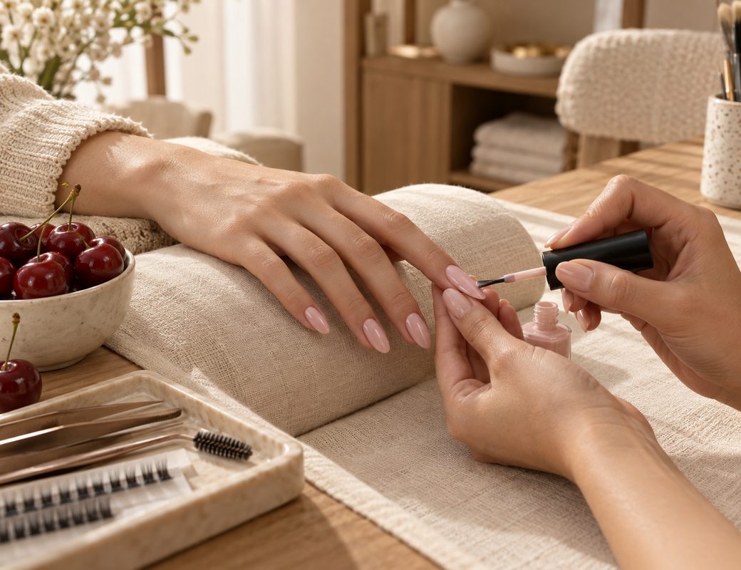 Làm móng gel tại Cherry Beauty